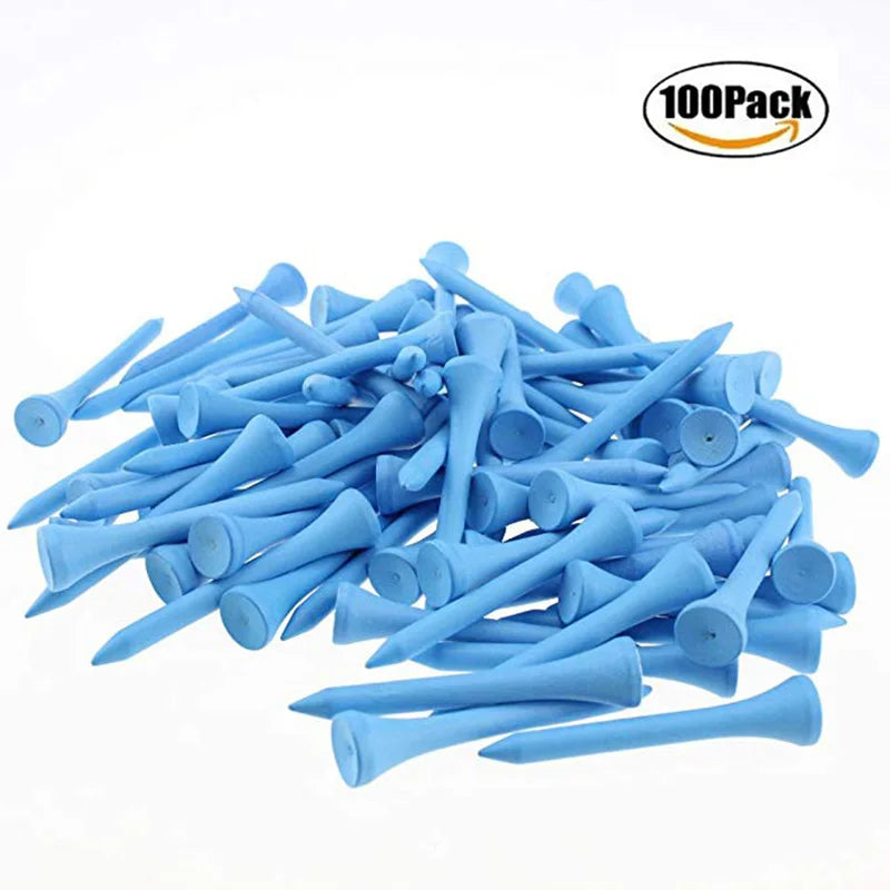 2-1/8 Inches 54mm Wooden Golf Tees 100pcs/Pack
