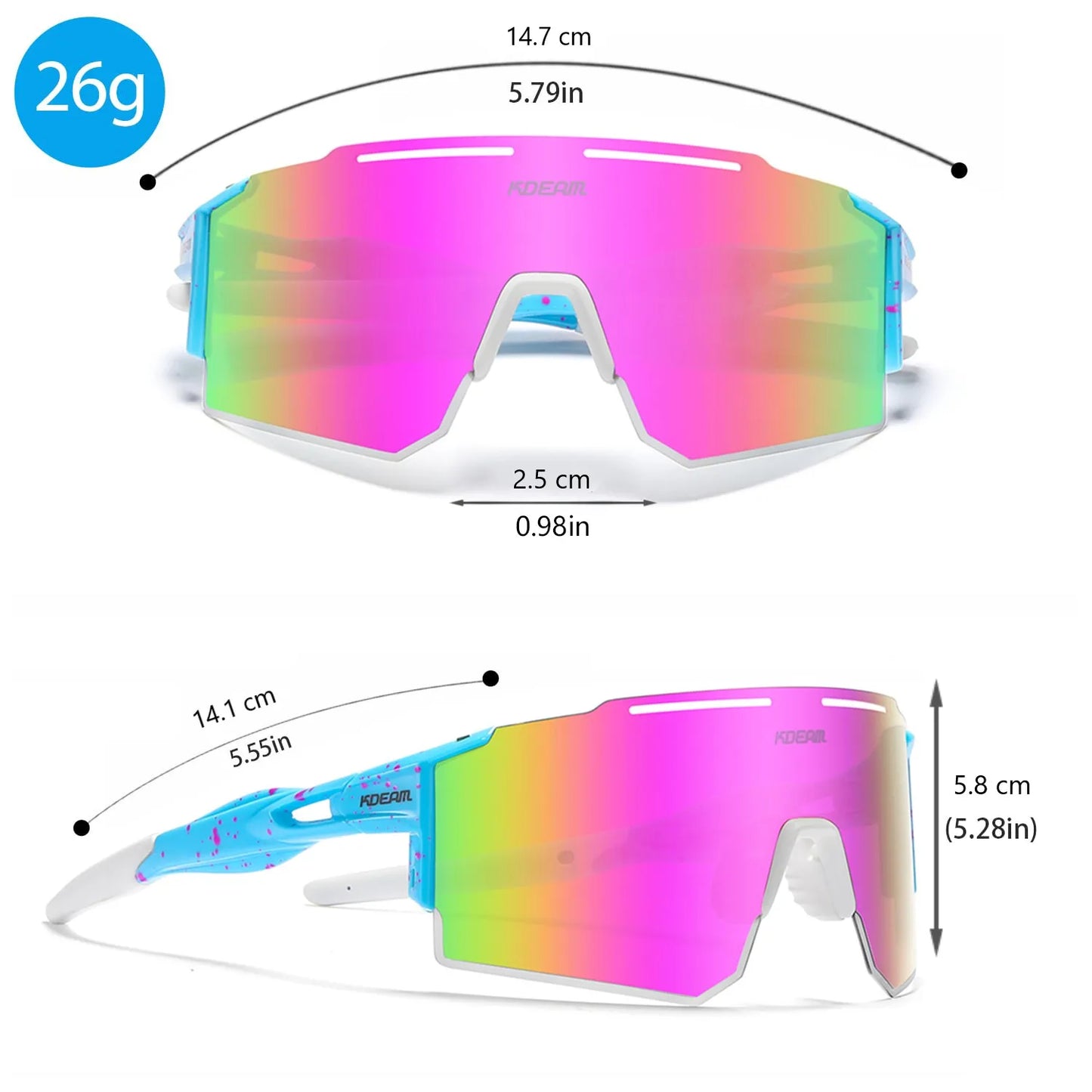 Polarized Sunglasses for Everyone Baseball, Softball, Cycling, Running