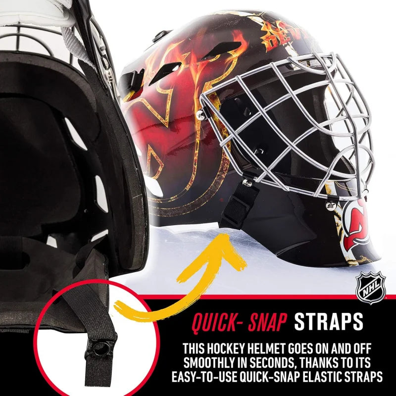 Team Licensed Hockey Goalie Face Mask - Kids Street