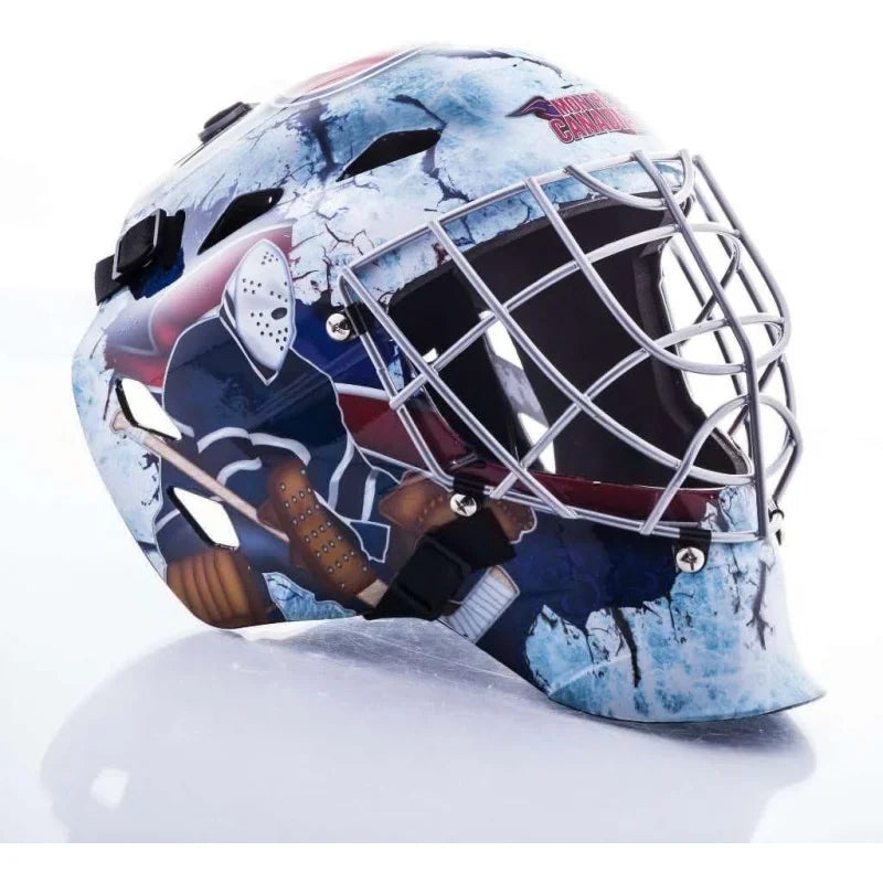 Team Licensed Hockey Goalie Face Mask -Kids Street