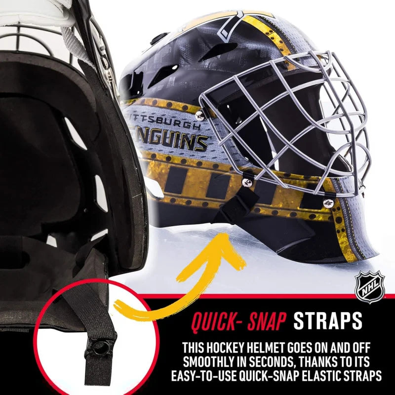 Team Licensed Hockey Goalie Face Mask - Kids Street