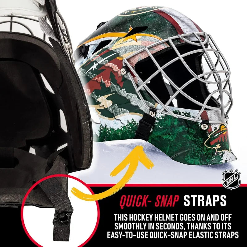 Team Licensed Hockey Goalie Face Mask - Kids Street
