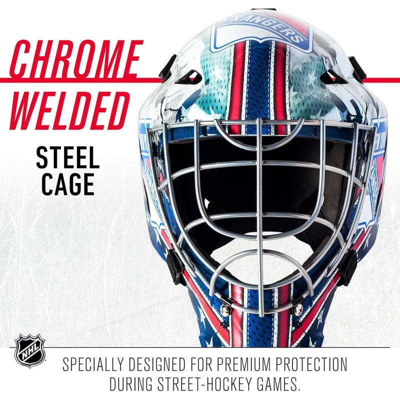 Team Licensed Hockey Goalie Face Mask - Kids Street