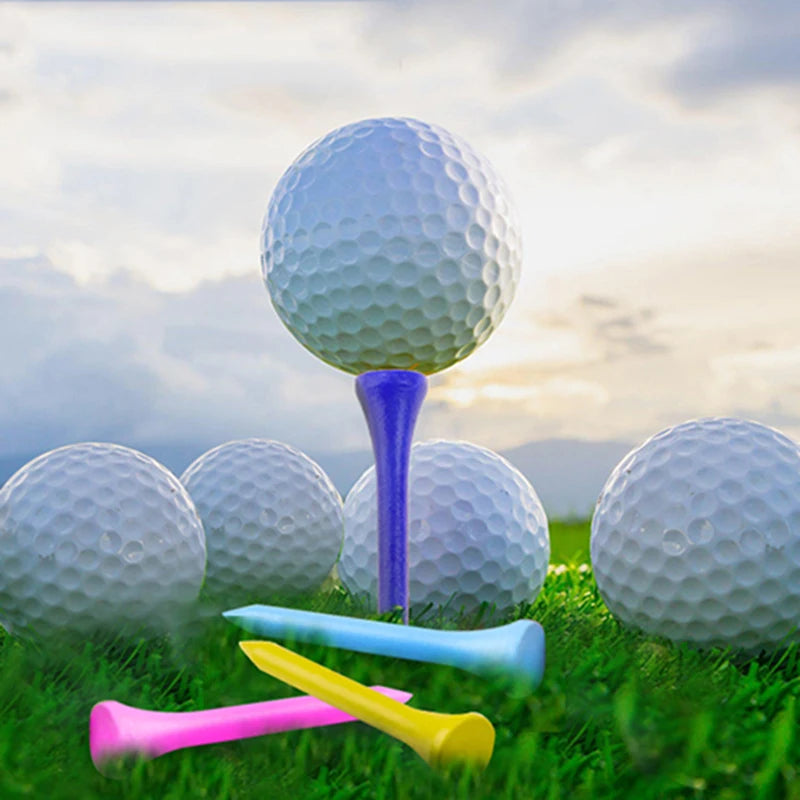 2-1/8 Inches 54mm Wooden Golf Tees 100pcs/Pack