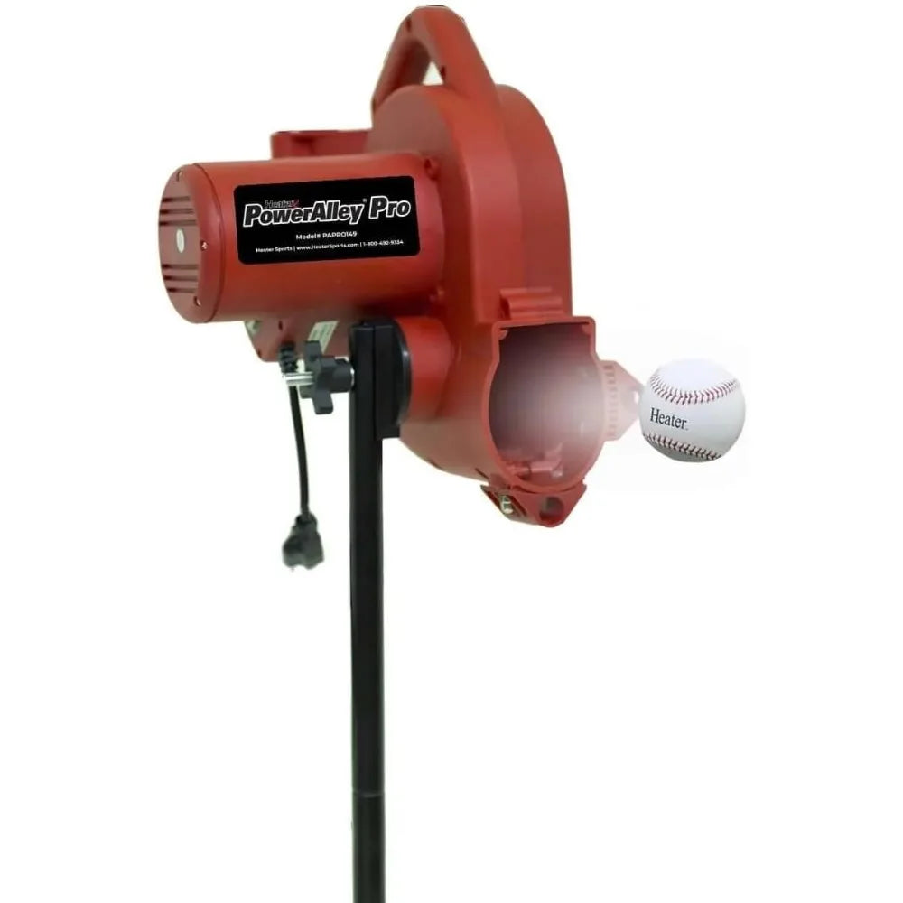 Baseball Machine, Pitches Up to 45 MPH, Batting and Field Training