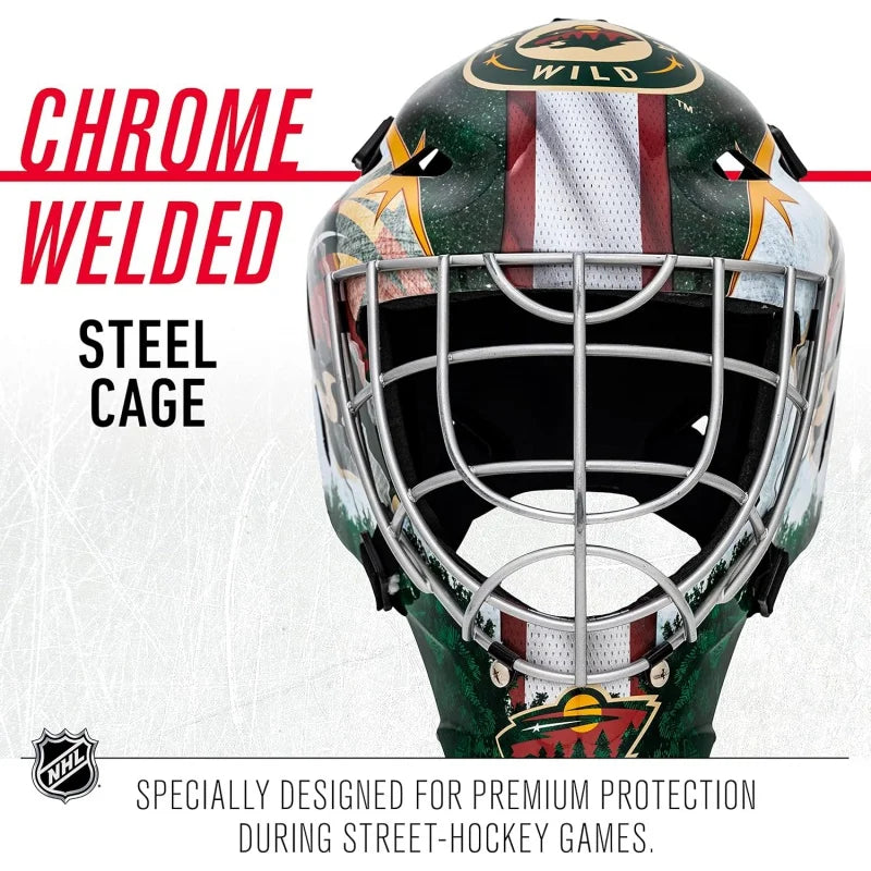 Team Licensed Hockey Goalie Face Mask - Kids Street