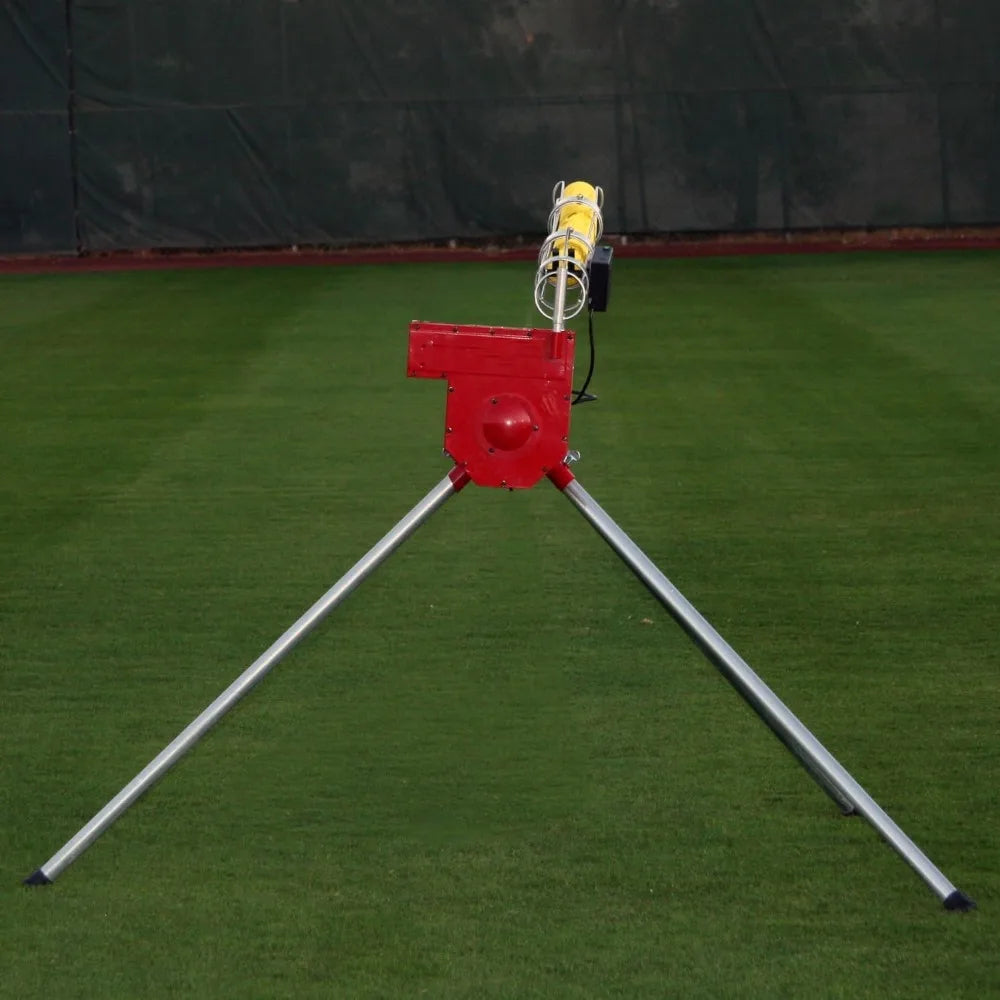 Baseball Pitching Machine with Bonus Ball Feeder