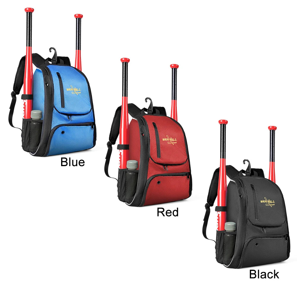 Baseball Equipment Backpack with Shoe Compartment