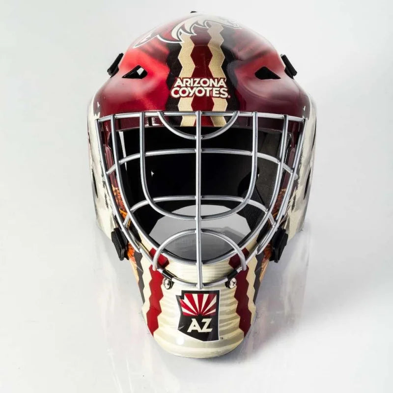 Team Licensed Hockey Goalie Face Mask - Kids Street