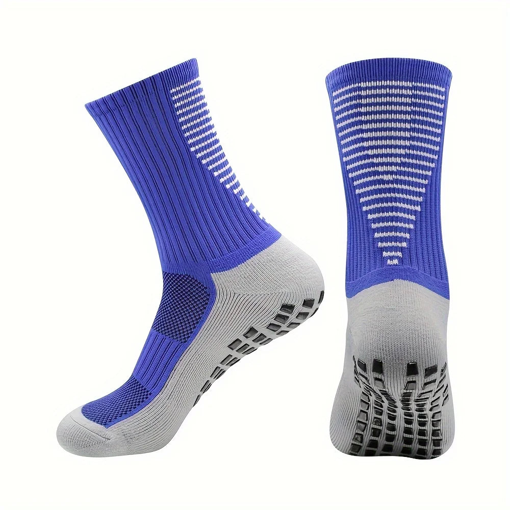 6 Pairs Of Men's Long Basketball Running Socks