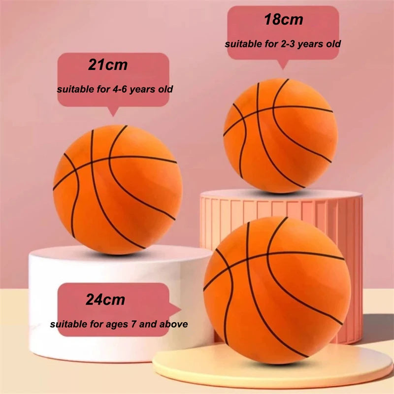 Silent Basketball PU Foam Mute Indoor Quiet No Noise