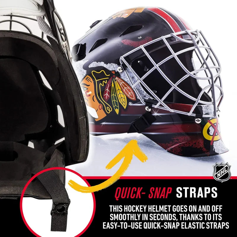 Team Licensed Hockey Goalie Face Mask - Kids Street