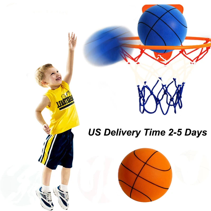 Silent Basketball PU Foam Mute Indoor Quiet No Noise