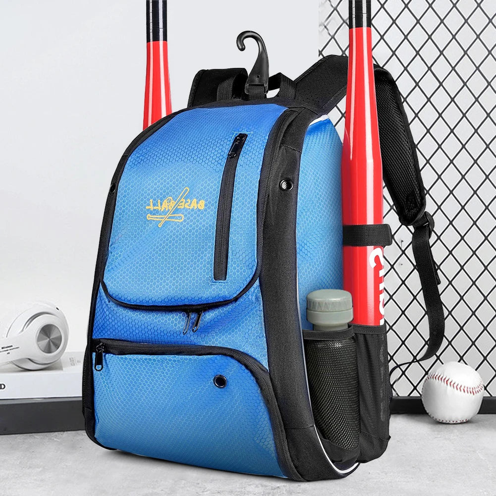 Baseball Equipment Backpack with Shoe Compartment