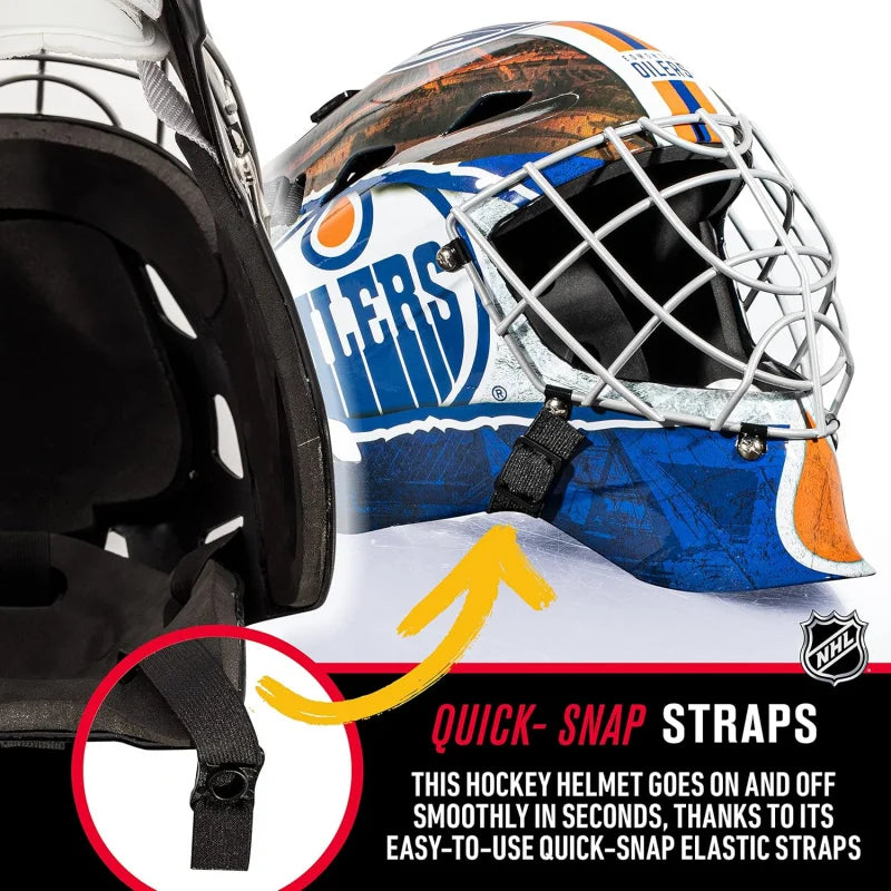 Team Licensed Hockey Goalie Face Mask Kids Street