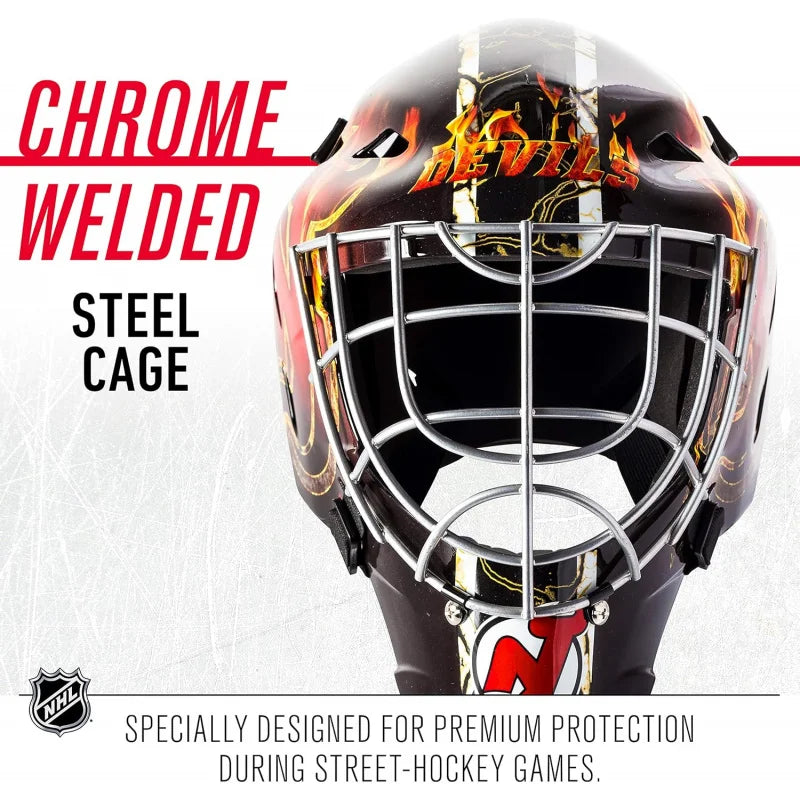 Team Licensed Hockey Goalie Face Mask - Kids Street