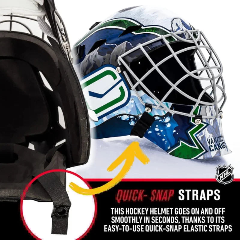 Team Licensed Hockey Goalie Face - Kids Street