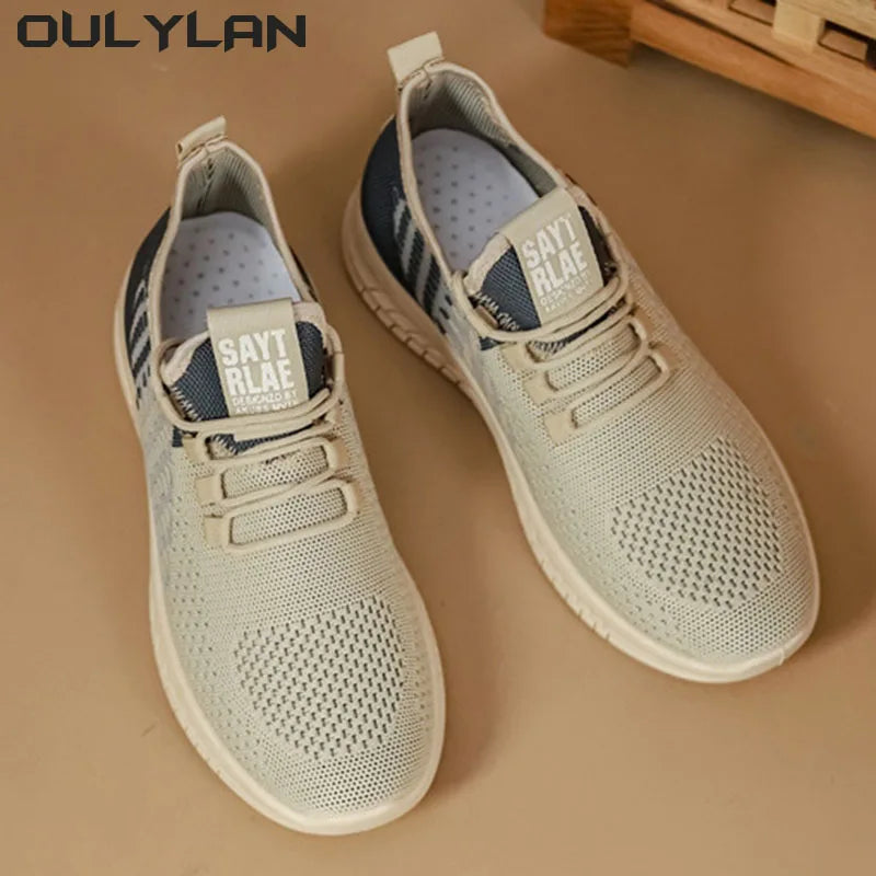 Lightweight Flexible Men's Sports Anti-slip Male Sneakers