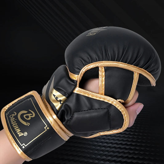 Half Finger Boxing Training Gloves for Adults and Children